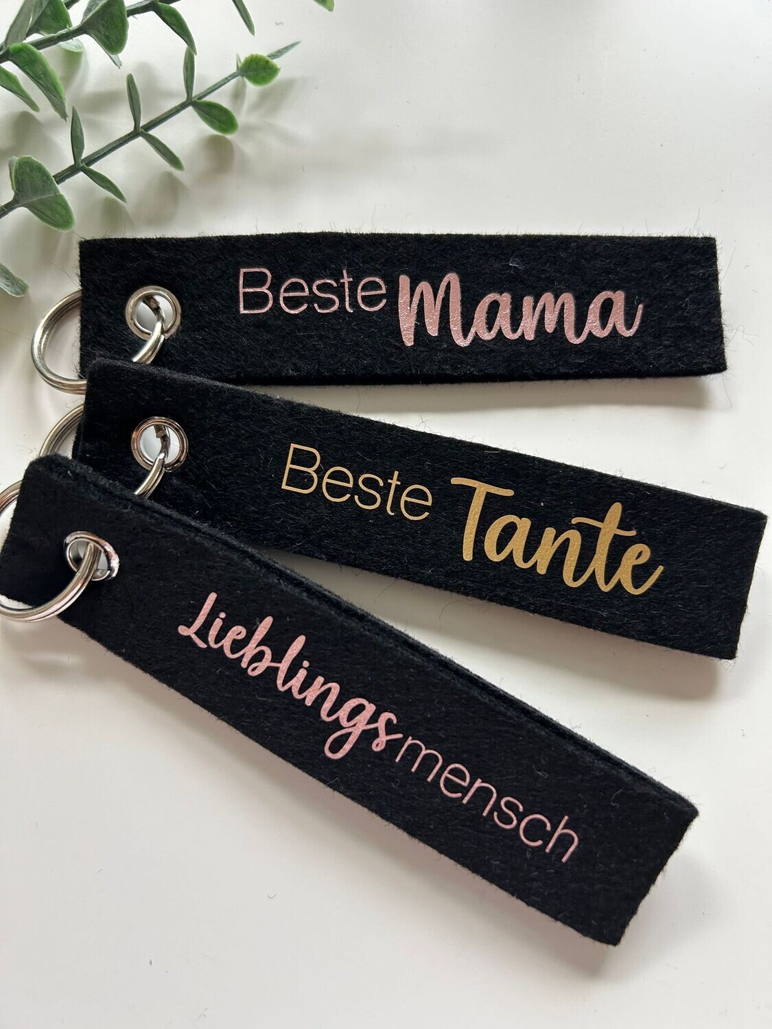 Schlüsselanhänger "Lieblinge"