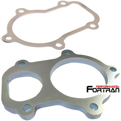Steel Turbo Turbine Outlet Flange &amp; Gasket Kit for Ford Falcon XR6 BA, BF, FG