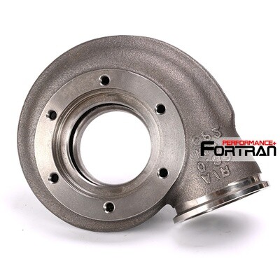Reverse Turbine Housing Garrett GT3076R GTX3076R GEN II /55mm AR .61 Dual V-band