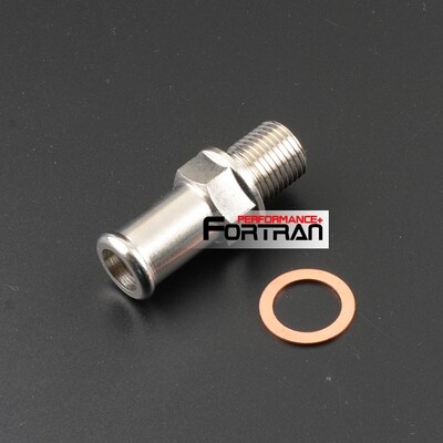 5/8" / 15.8mm Barb to M16 X 1.5 Fit MISHIMOTO COMPACT BAFFLED OIL CATCH CAN