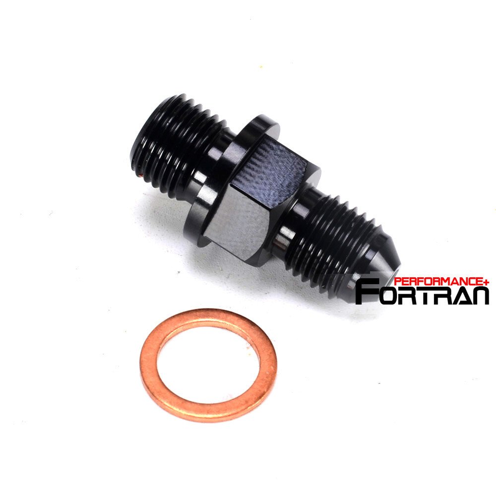 Aluminum 7075 -3AN to M10x1.0mm M10x1.25mm Adapter Fitting Fit Hydraulic Brake / Callipers