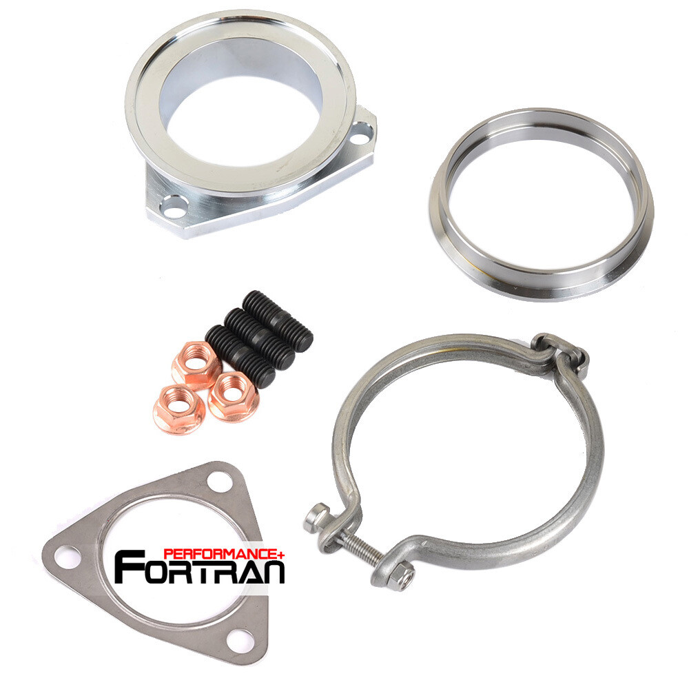 Turbo Dump Pipe 3&quot; adapter Fitting Fit GMC TD06 / MHI TD05 TD42 Patrol 3 bolts