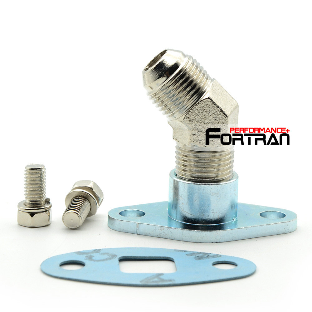 Turbo Oil Drain Flange Kit For TOYOTA 1JZ / 2JZ Engine side