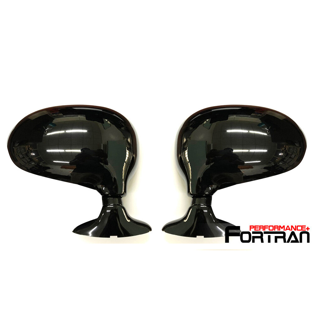 Black Door Wing MIRROR For MAZDA MIATA 90~98 MX5 MK1 / Anti-Dazzle Blue Glass