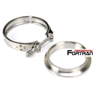 Stainless Turbo Turbine Outlet 3&quot; V-band Adapter For Borgwarner EFR 6258 6758