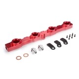 HIGH FLOW FUEL RAIL KIT FOR NISSAN S13 SR20DET SR20 SILVIA Side Feed / RED