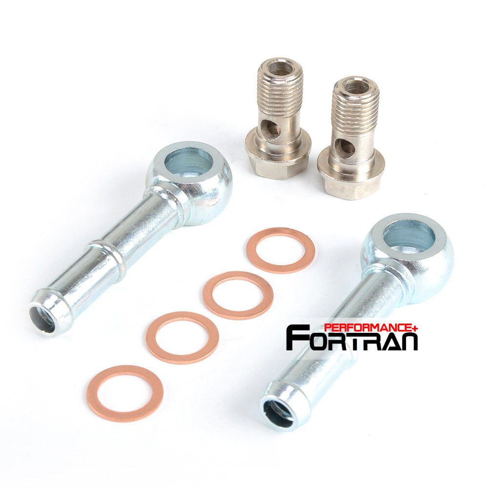 Turbo Water Pipe Kit M14x1.5mm Fit Garrett GT258 GT28 GT30 GT35 T25 T28 G25 G30 G35