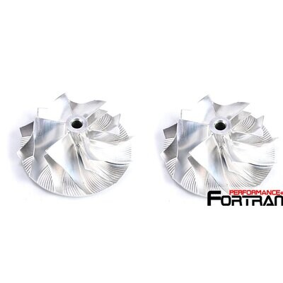 Turbo Billet Wheel Fit N54 335i 535i 735i Trim 60 (35.57/46.0 mm) 6+6 blade