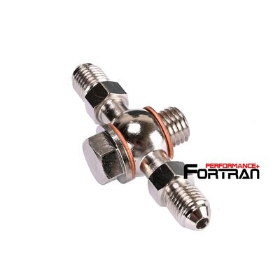 Turbo Oil Feed Adapter M12x1.25mm to -4AN Twin Male For RB26 AVCS Engine Side