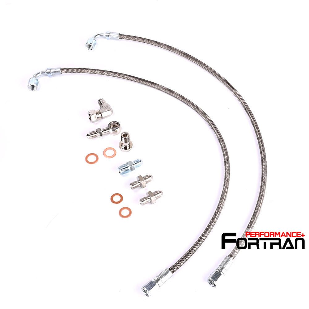 Turbo Oil Feed Line Kit for the Nissan 300ZX ZD30DETT w/ Garett GT25R GT28R/RS Ball Bearing