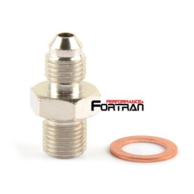 Turbo Oil Feed Adapter kit M12x1.5mm to -4AN for Borgwarner EFR BB Turbo 1.0mm