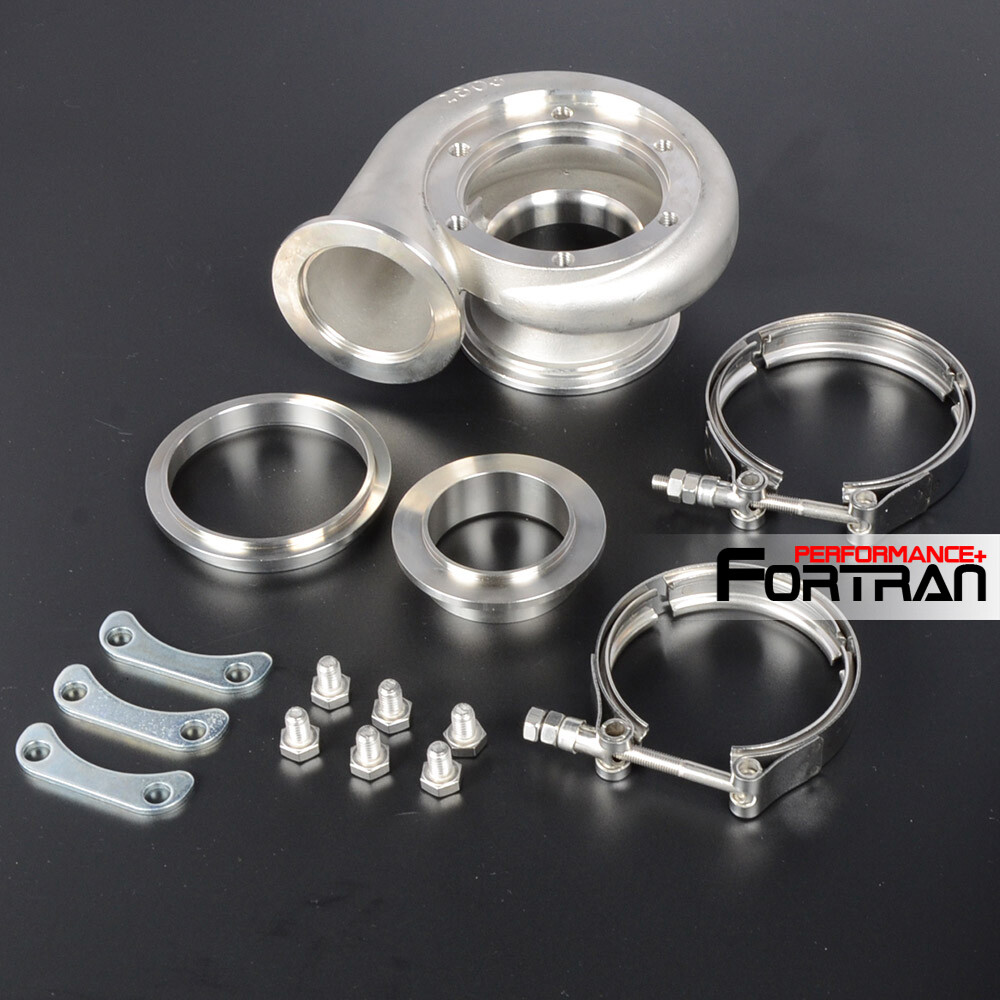 A/R.63 Stainless Turbo Turbine Housing Garrett GT3076R GTX3076R /HKS 3037 V-band