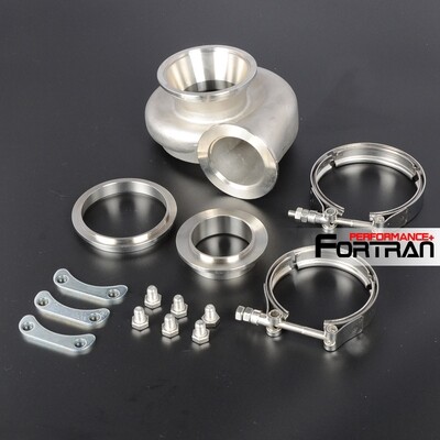 A/R.63 Stainless Turbo Turbine Housing Garrett GT3076R GTX3076R /HKS 3037 V-band