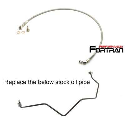 Turbo Oil Feed Line Fit VW MK3 MK4 1.9 TDI ALH BEW AHU Golf GTI Jetta Passat