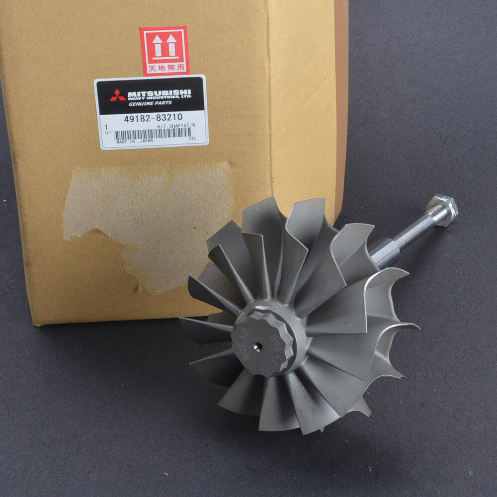 Genuine Mitsubishi Turbo Turbine wheel Shaft TD13M 49182-83210 Yanmar Boat