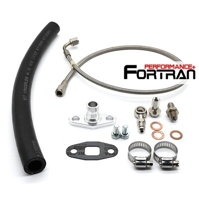 Turbo Feed Drain Pipe Kit Fit Nissan Skyline RB20 RB25DET W/ factory T3 Turbo