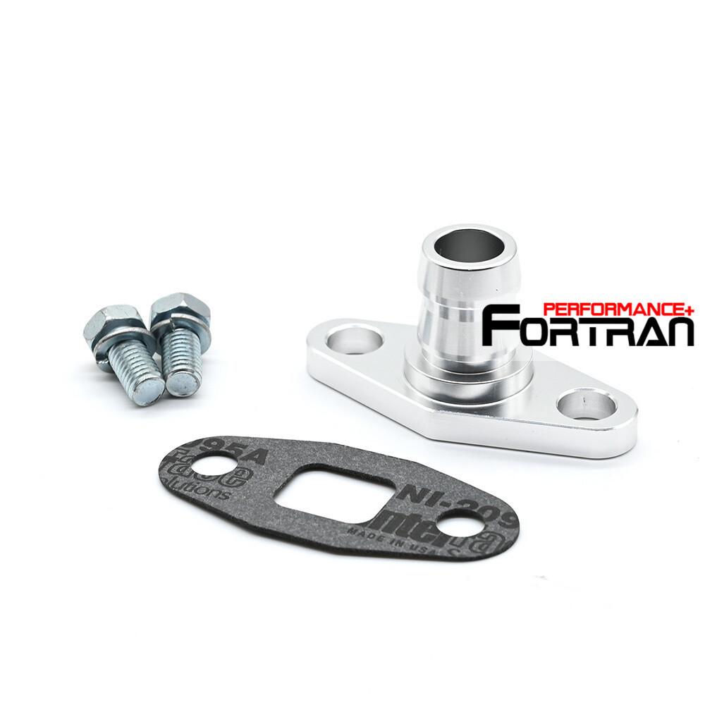 Aluminum oil return Flange T3 T4 GT37 GT40 GT42 GTX42 GTX45