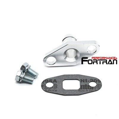 Aluminum oil return Flange T3 T4 GT37 GT40 GT42 GTX42 GTX45