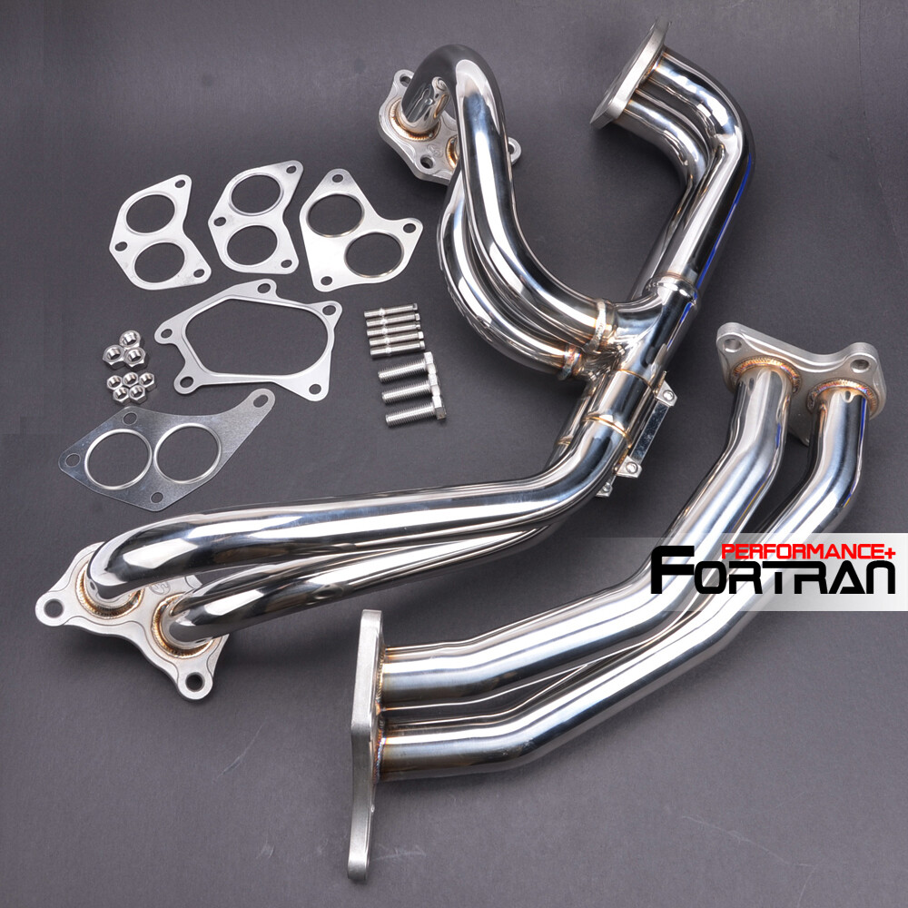 Turbo Exhaust Manifold Header For SUBARU STI Spec C Twin Scroll VF36 VF37 VF42