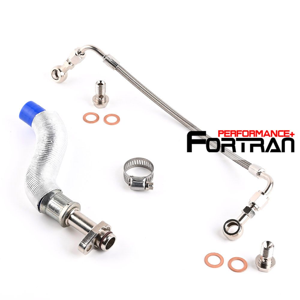 Turbo Oil Feed Return Line Kit Fit Peugeot EP6DT 207 207RC 308 C4 / Citroen DS3