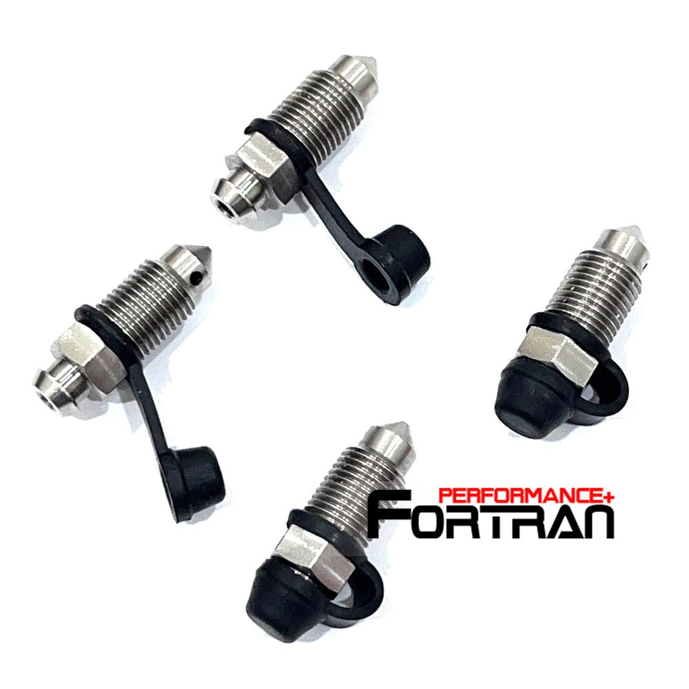 Stainless Bleed Nipple Screws For Brembo 17Z 18Z Calipers Subaru EVO Silvia