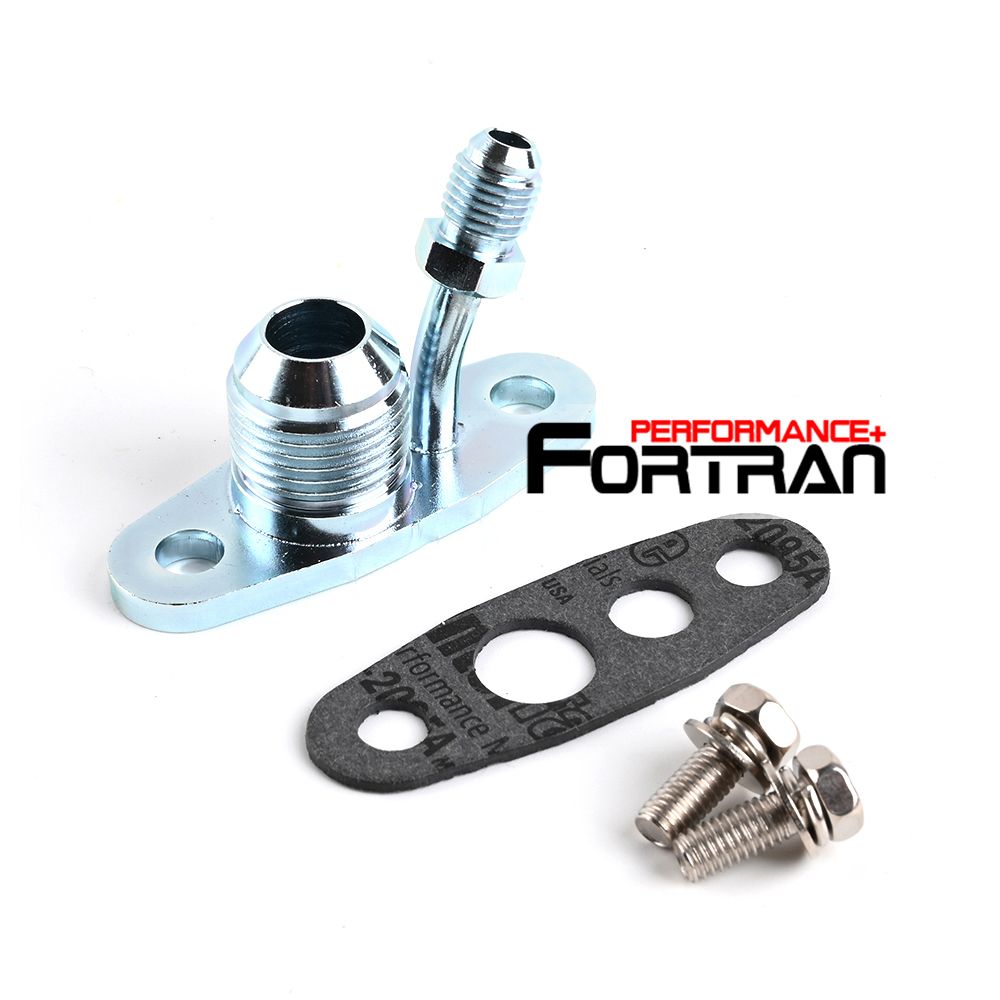 Turbo Oil Feed Return Flange For TOYOTA 1KD-FTV 3L Land Cruiser Prado Hilux Hiace