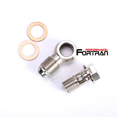 Banjo Bolt Kit 6AN to M12x1.25 Turbo Coolant IHI RHF5, RHF5H / MHI TD04 TD04HL
