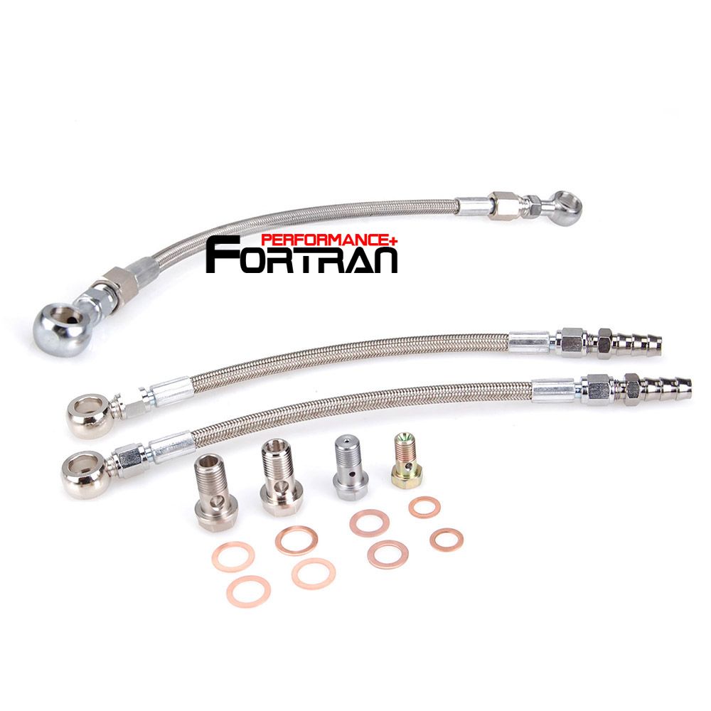 Turbo Oil Water Line kit FOR Mitsubishi 4G63T EVO Lancer 4/5/6/7/8/9 TD05HR