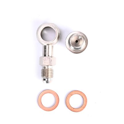 Turbo Oil Feed Banjo Kit M12x1.25mm w/ 1.0mm restrictor For Stock RB20 RB25 Turbo