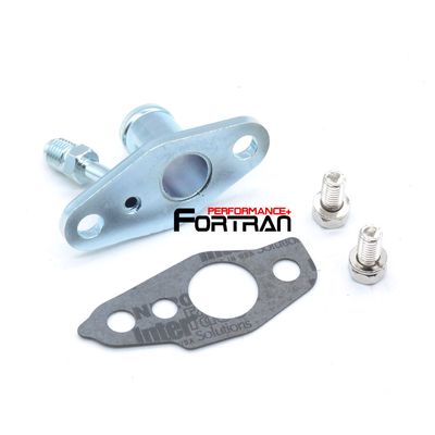 Oil Feed Return Flange Kit for TOYOTA CT12 CT20 CT26 4AN Feed 3/4" Hose Drain