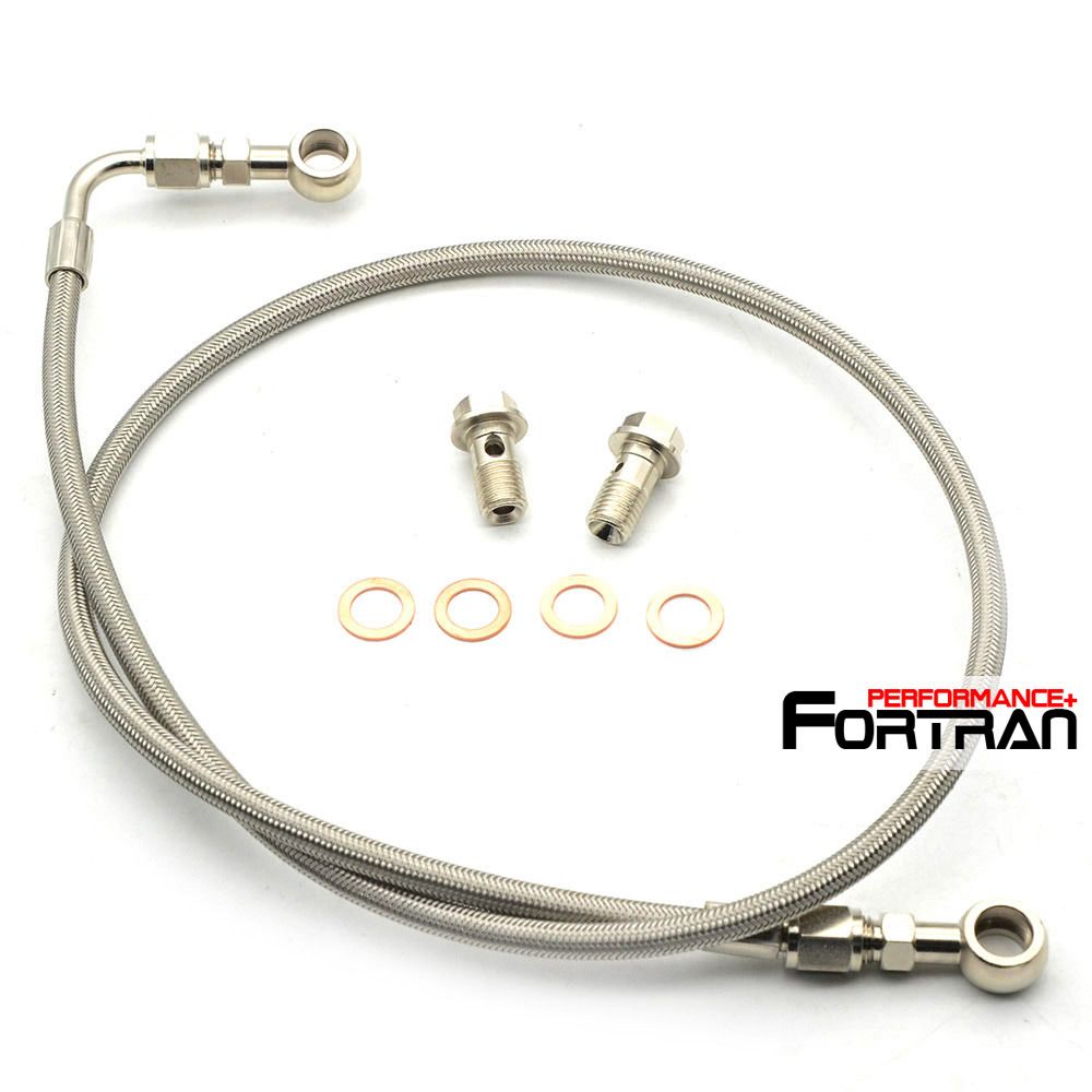 Turbo Oil Feed Line Kit Mitsubishi 4B11T Lancer EVO X 10 w/ Stock TD05H