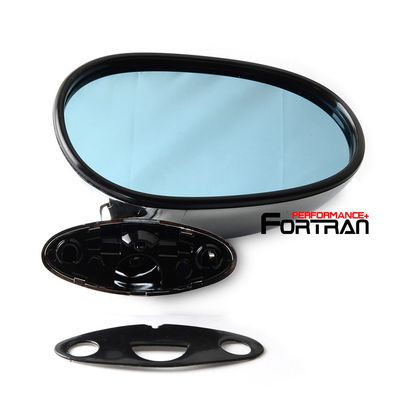 Chrome Door Wing MIRROR For MAZDA MIATA 90~98 MX5 MK1 / Anti-Dazzle Blue Glass
