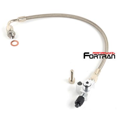 Oil Feed line &amp; Return oil pip kit fit BMW N54 3.0L 135i 335i 535i w/ EFR 6258 6758 7063 7164