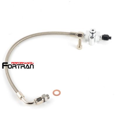 Oil Feed line &amp; Return oil pip kit fit BMW N54 3.0L 135i 335i 535i w/ EFR 6258 6758 7063 7164