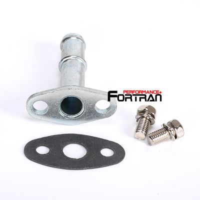 Turbo Oil Drain Flange Kit Fit Garrett G series G25 G30 G35 660 770 900 1050 to  5/8" 16mm Barb