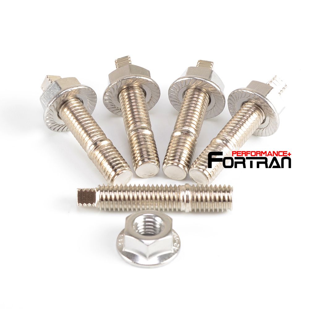 Turbo Stud Nut Kit M8x1.25mm for Garrett GT25 GT28 T28 Nissan CA180 SR20DET RB25