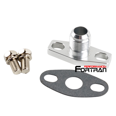 8AN Alu T6061 Turbo Oil Drain Flange For G series G25 G30 G35 660 770 900 1050