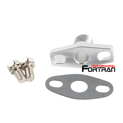 8AN Alu T6061 Turbo Oil Drain Flange For G series G25 G30 G35 660 770 900 1050