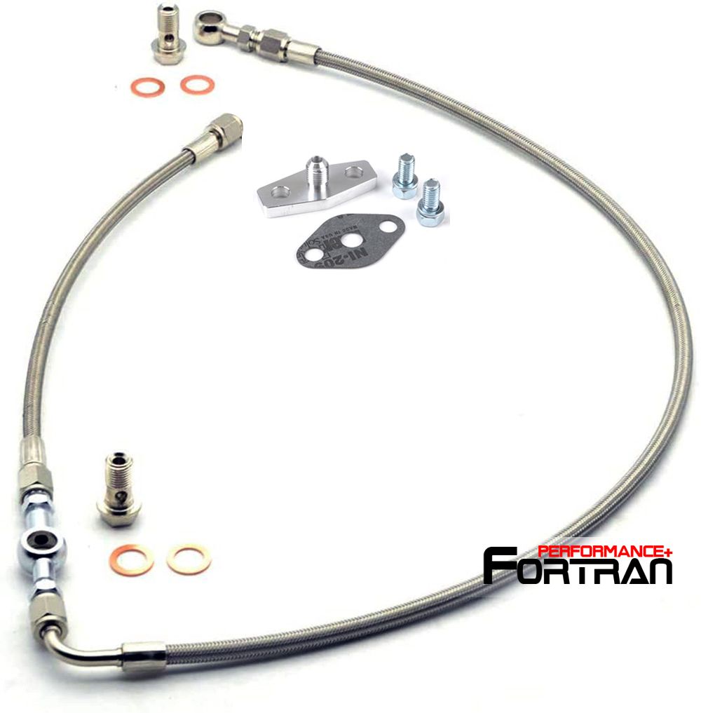 AVCS/Turbo Oil Feed Line For Subaru 02~06 WRX/04~14 STI GT42R GT4202R