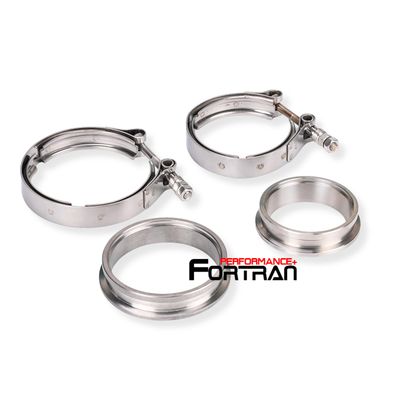 Stainless V-band Flange Kit for Garrett G series G25 G30 G35 660 770 900 1050 v-band housing