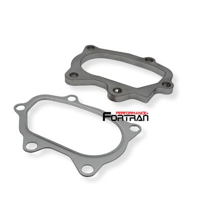 Turbo Turbine Outlet Flange / downpipe Flange Fit SUBARU EJ20 EJ25 WRX STI