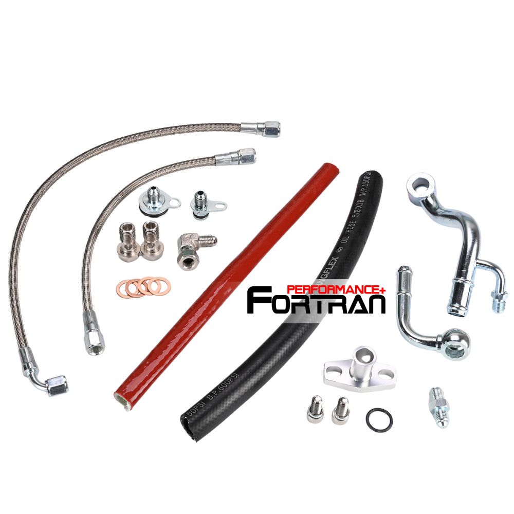 Oil water line kit for AUDI VW EA888 Gen3 GOLF GTI/R MK7 IS20 IS38 w/ G30 G35