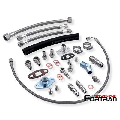 Turbo Oil Water Line Kit TOYOTA 1JZ-GTE / 2JZ-GTE w/ Garrett GT3037 GT3076R  GT35R / GT3582R / GTX3582R