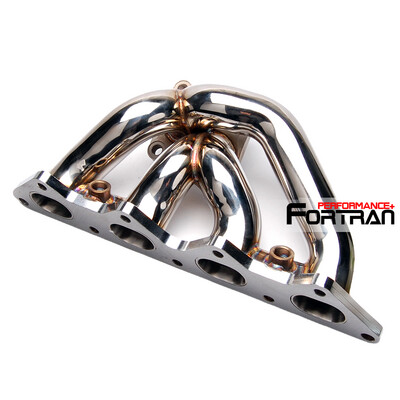 Stainless Exhaust Manifold Replacement 08 Mitsubishi Lancer EVO X 10 Equal