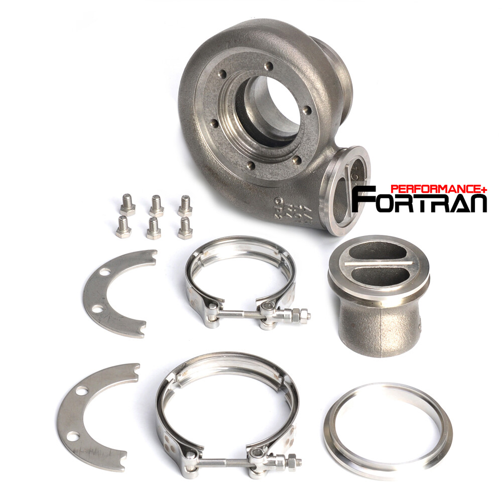 Turbine Housing Fit Garrett GT30R GEN2 GTX3071 GTX3076 Twin scroll V-band AR1.01