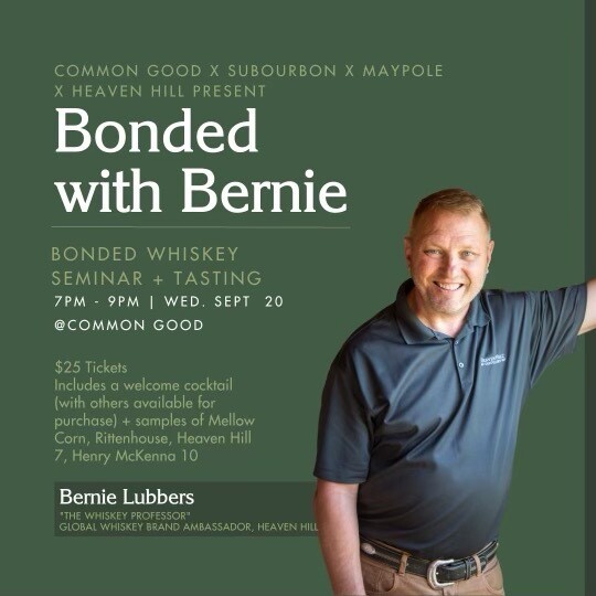 Bonded with Bernie Seminar Tickets