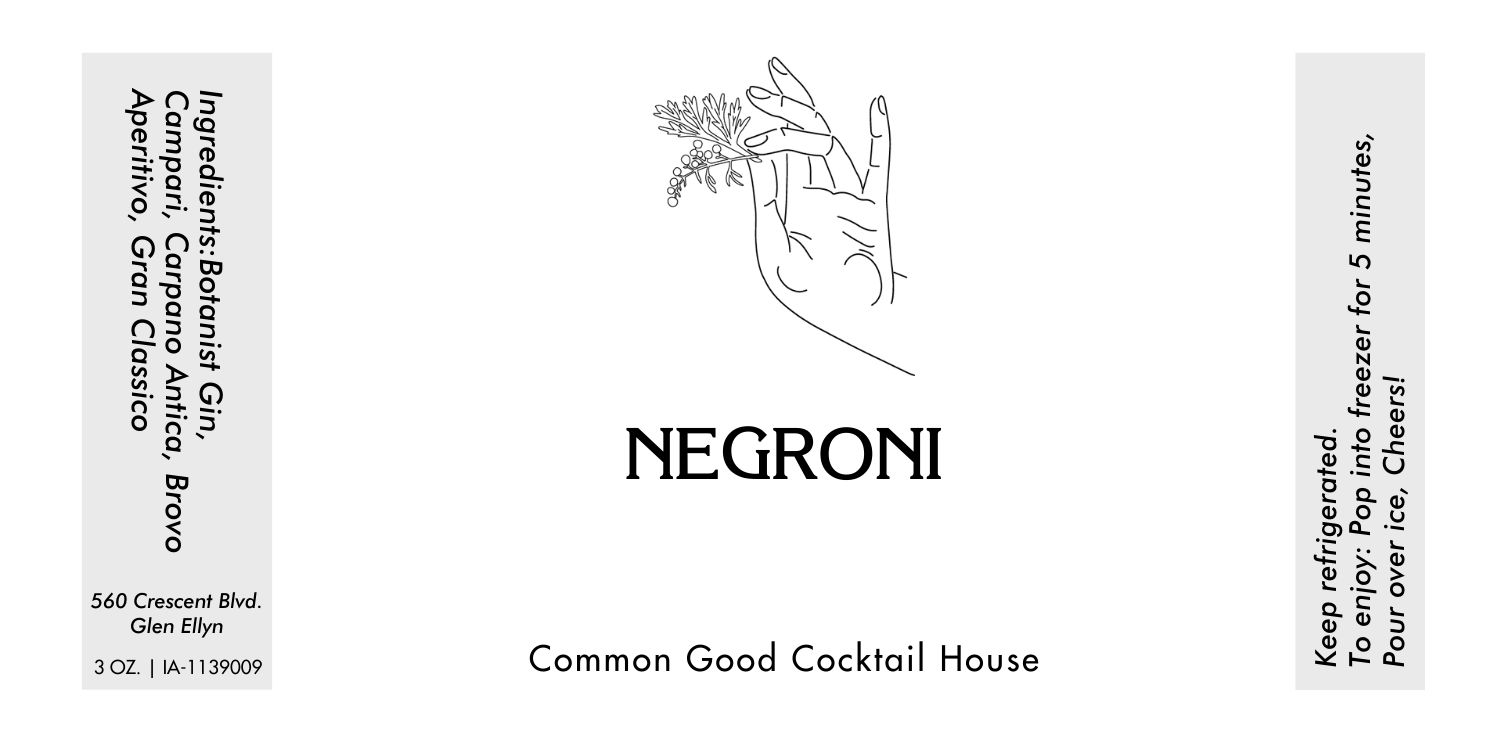 Common Good Negroni