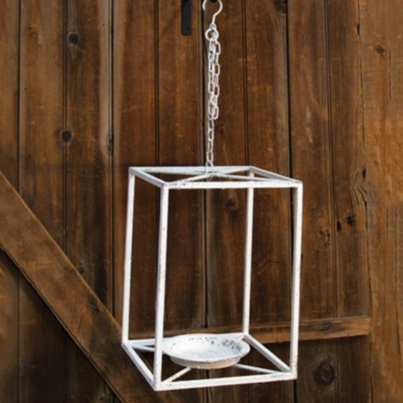 Vicenza Hanging Lantern - White