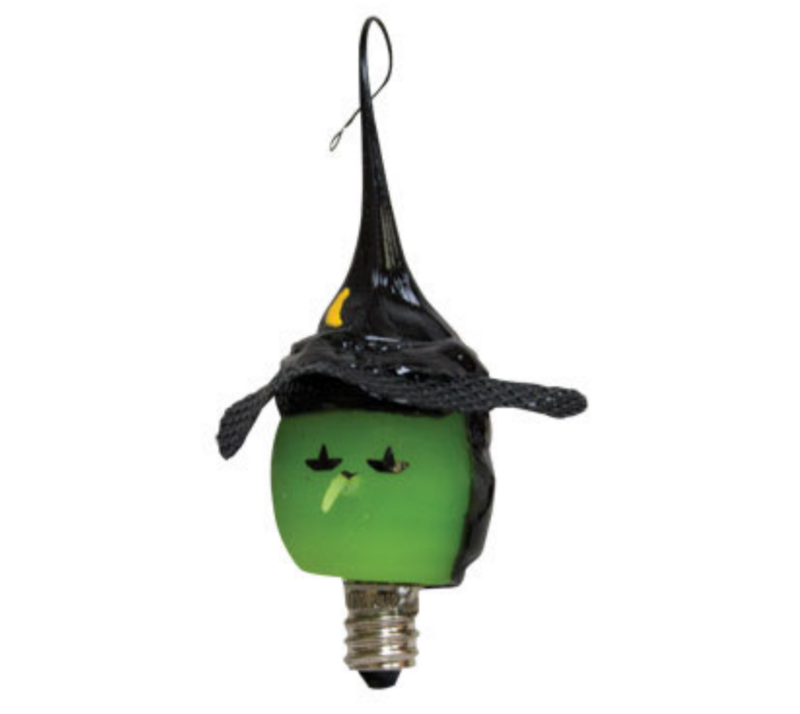 Witch Silicone Dipped Light Bulb Decorative