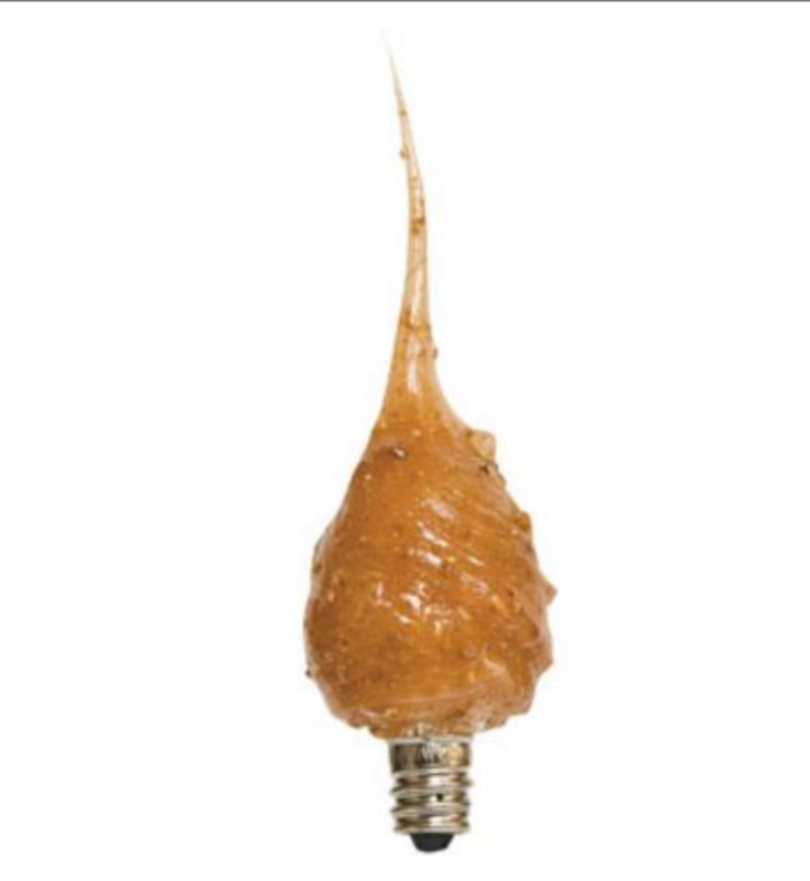 Caramel Apple Silicone Dipped Light Bulb Decorative